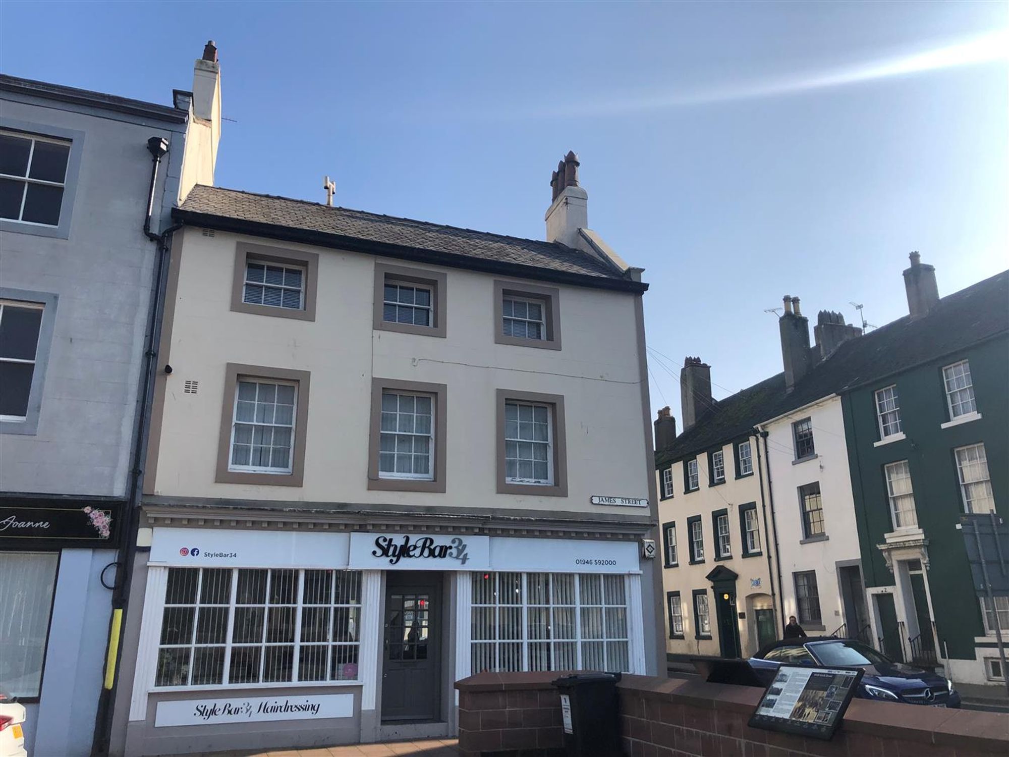 Flat Irish Street in Whitehaven