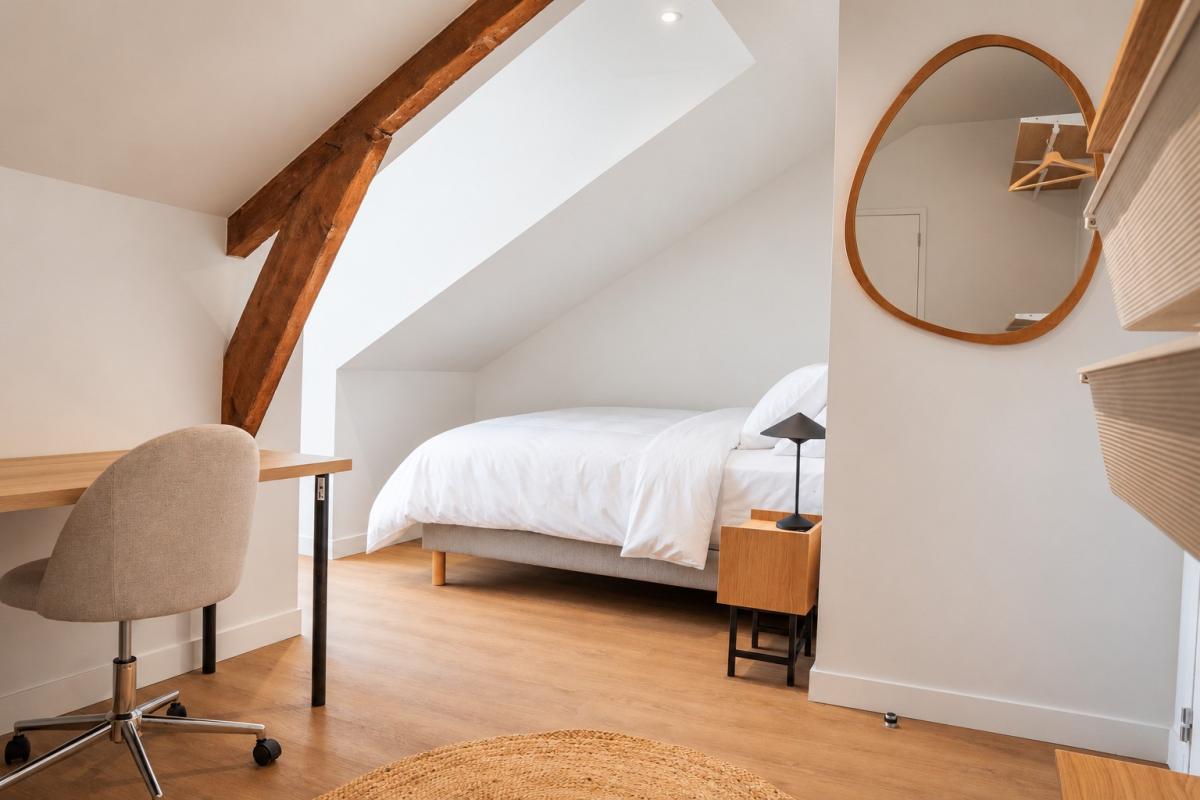 Chambre Rue de Saint-Malo à Rennes