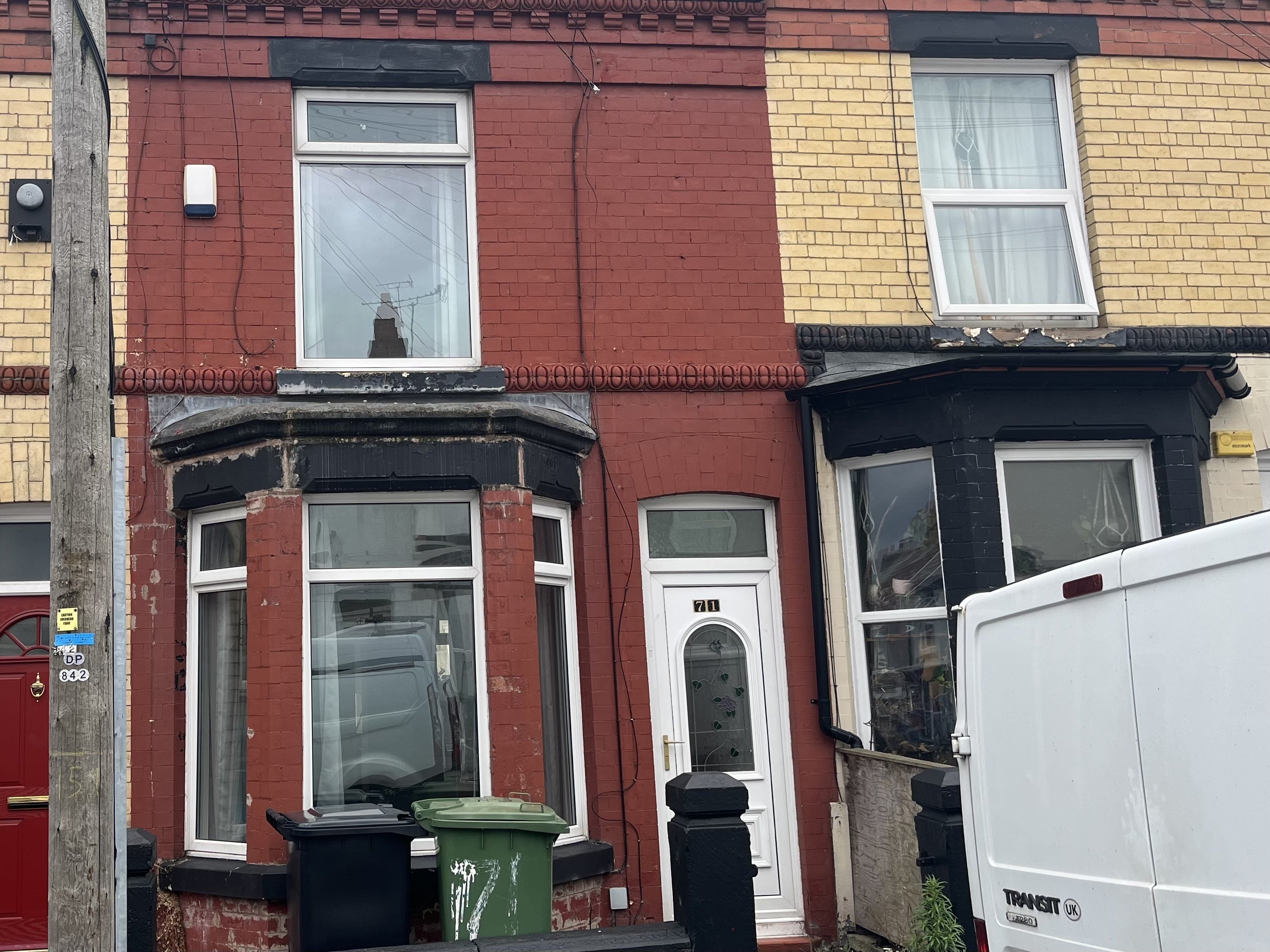 Flat Borough Road in Birkenhead