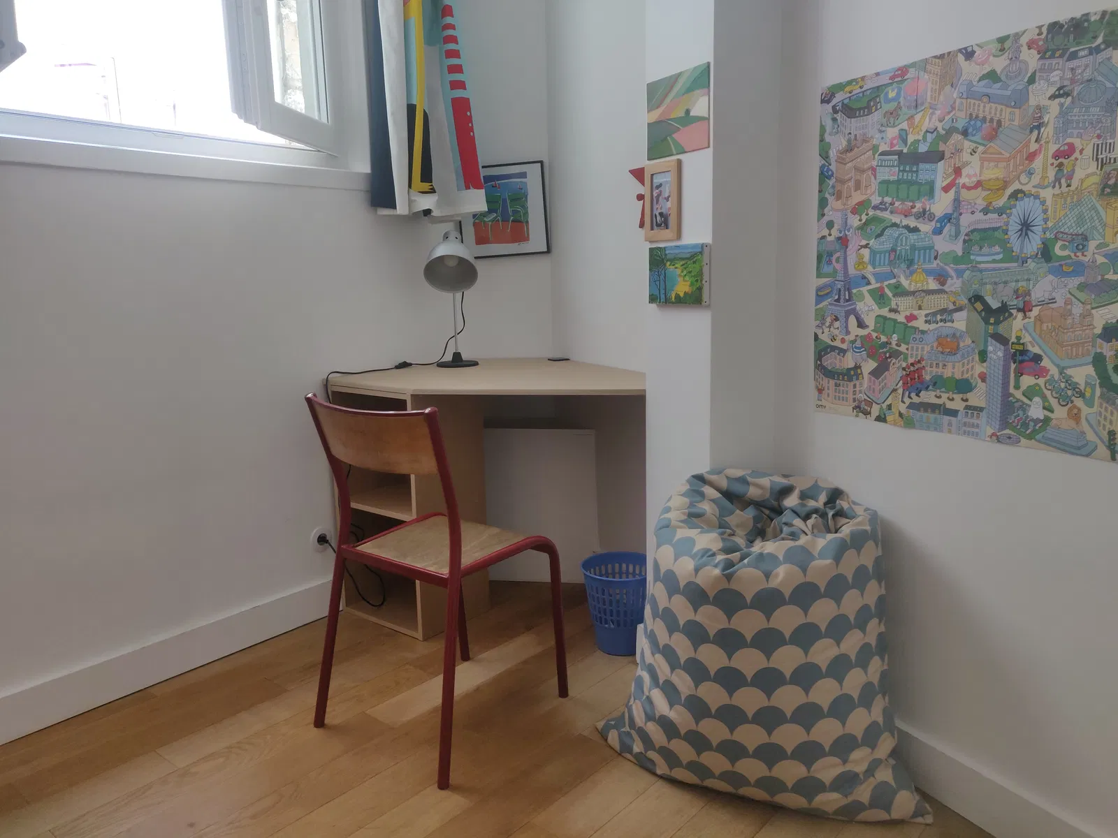 Chambre Rue Seveste à Paris