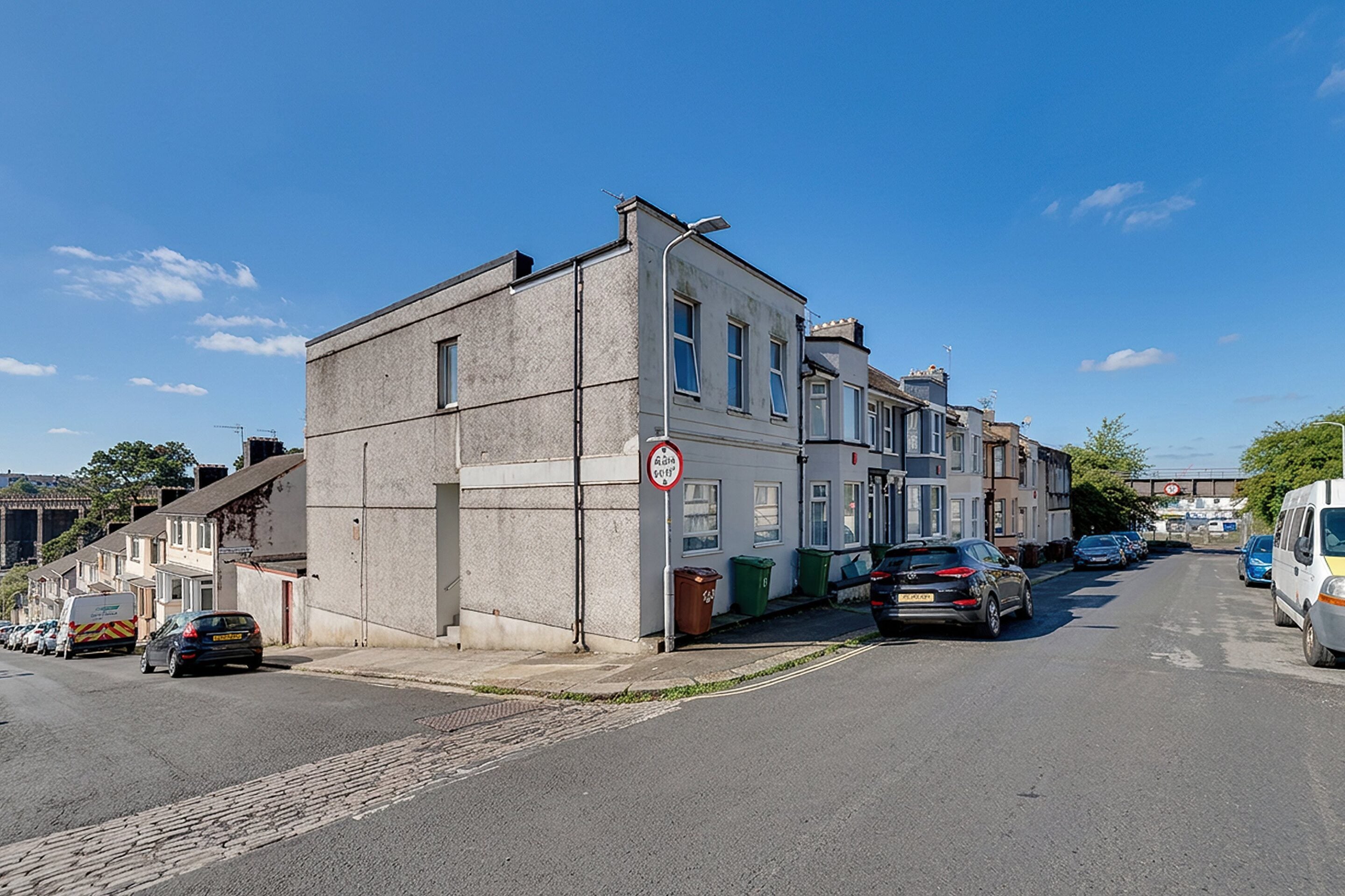 Flat Station Road in Plymouth