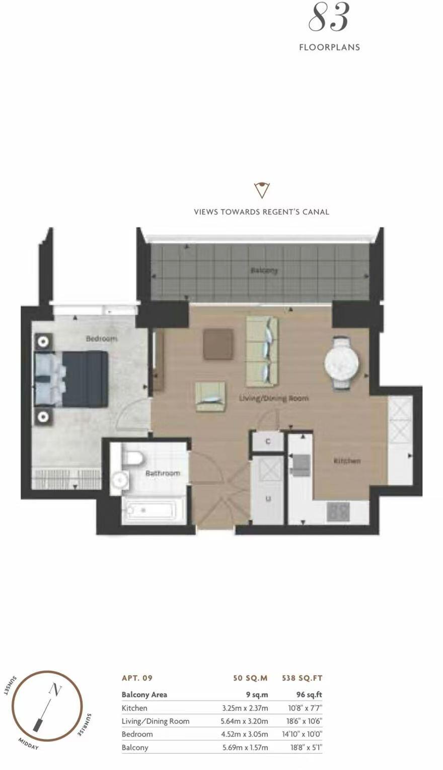 Flat Dagenham Road in Greater London