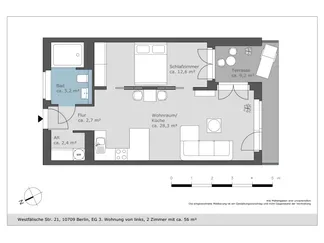 Wohnung Westfälische Straße in Berlin