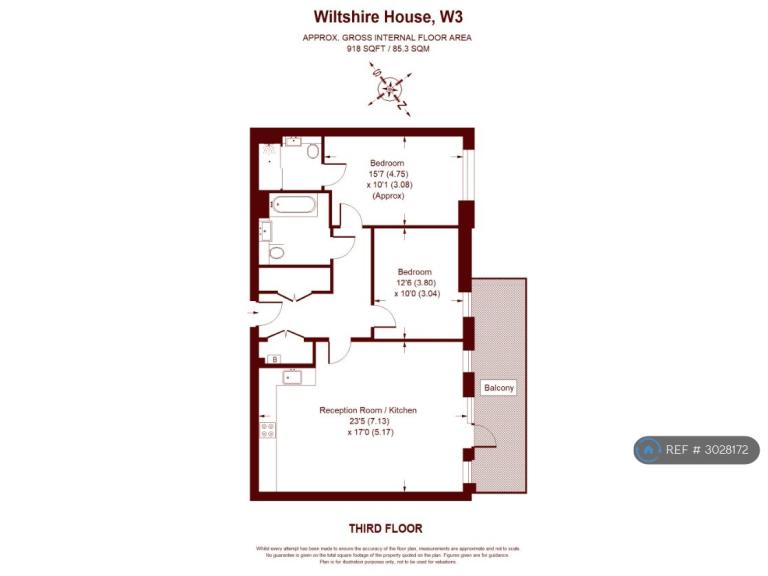 Flat Church Road in Greater London