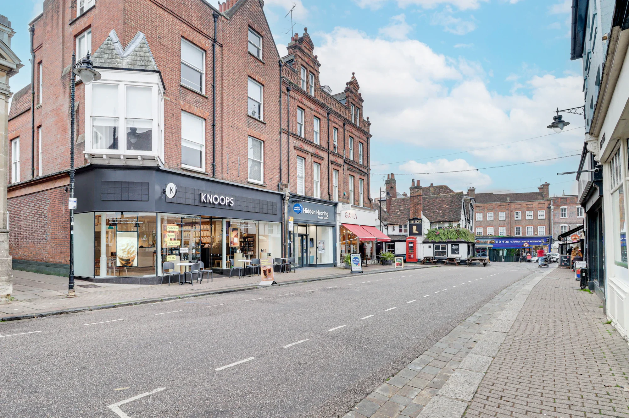 Flat High Street in St Albans