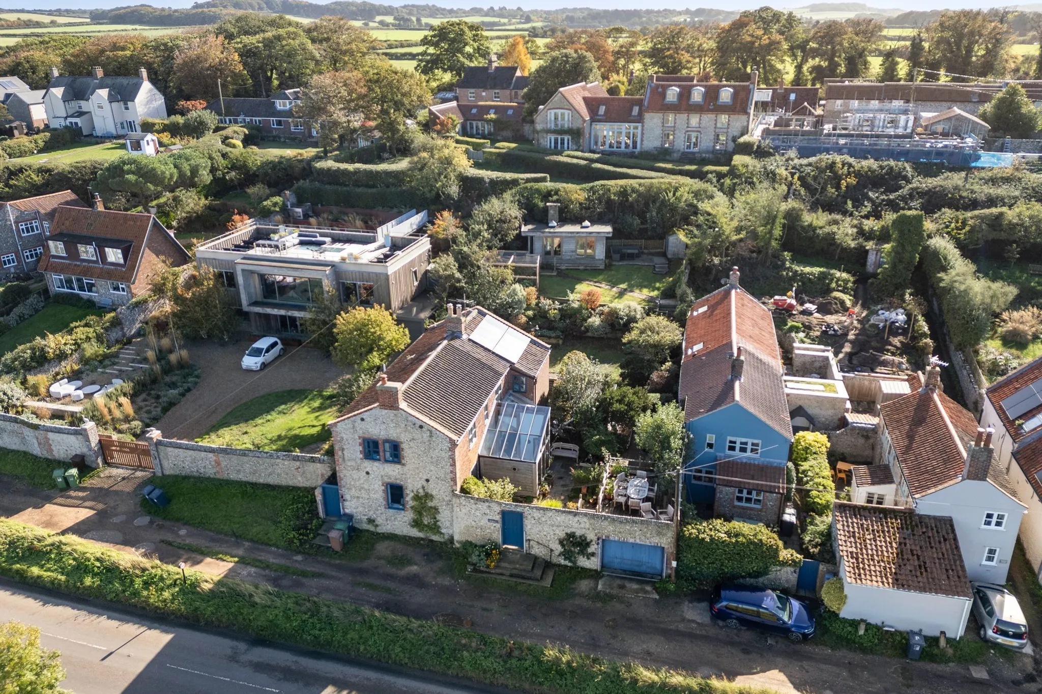 House Coast Road in North Norfolk