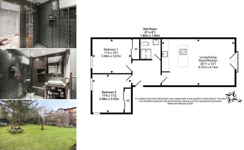 Flat Kirk Brae in City of Edinburgh