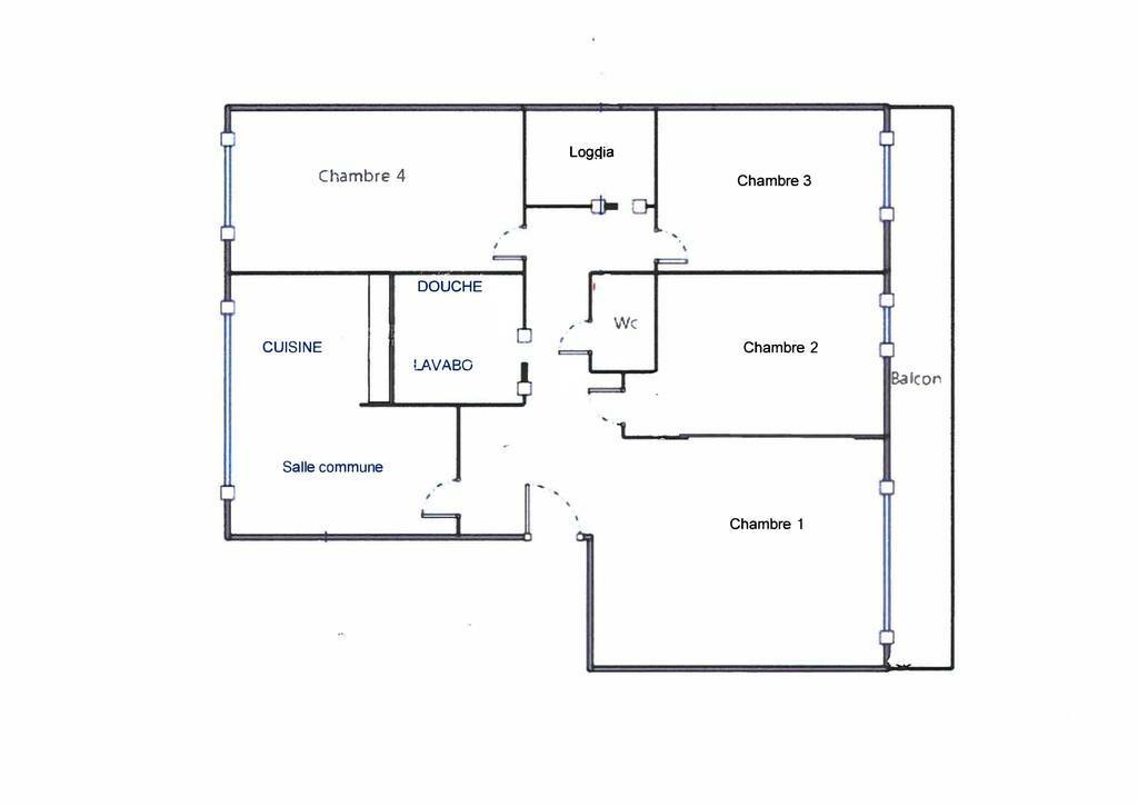 Appartement Allée du Mali à Fresnes