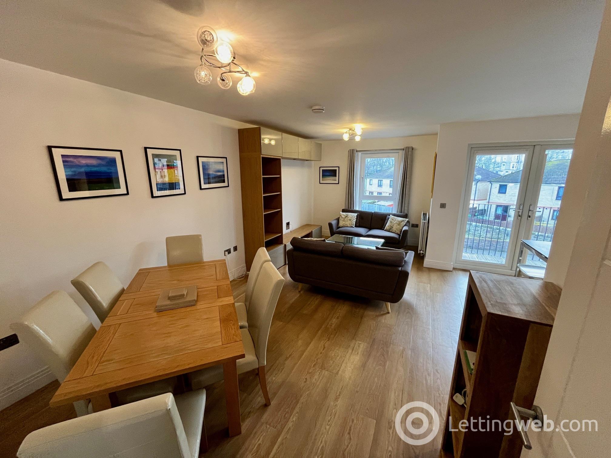 Flat Brunswick Road in City of Edinburgh