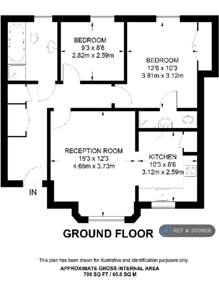 Flat Sandfield Court in Guildford
