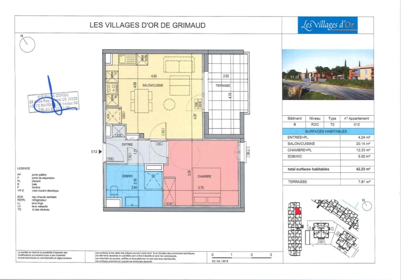 Appartement Carreire de Saint-Pierre à Grimaud