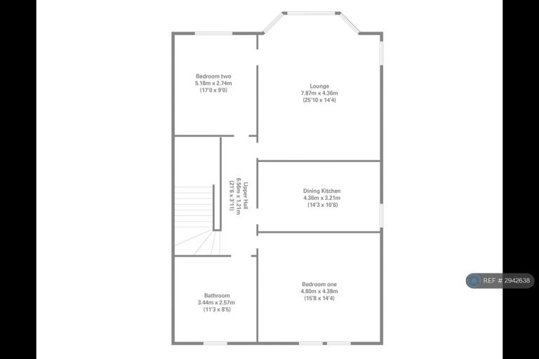 Flat Bowmont Terrace in Glasgow