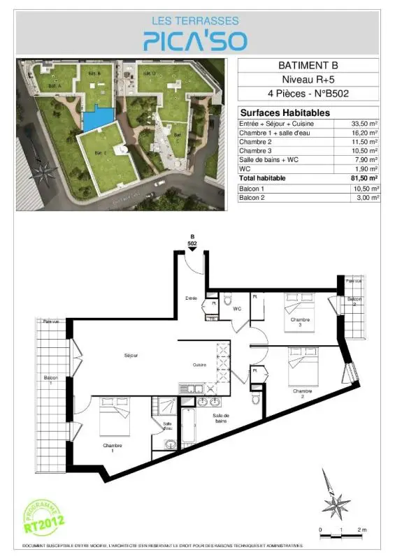 Flat Rue Leyla Zana in Bobigny
