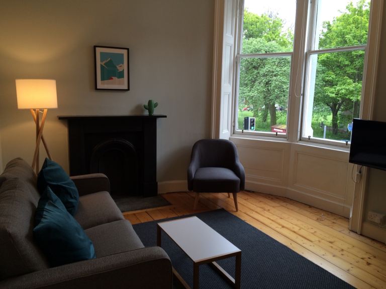 Flat Buccleuch Street in City of Edinburgh