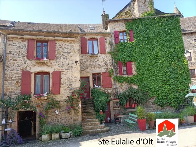 Chambre Rue du Tombarel à Sainte-Eulalie-d'Olt