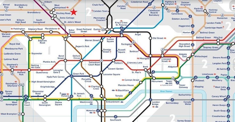 Flat Finchley Road in Greater London