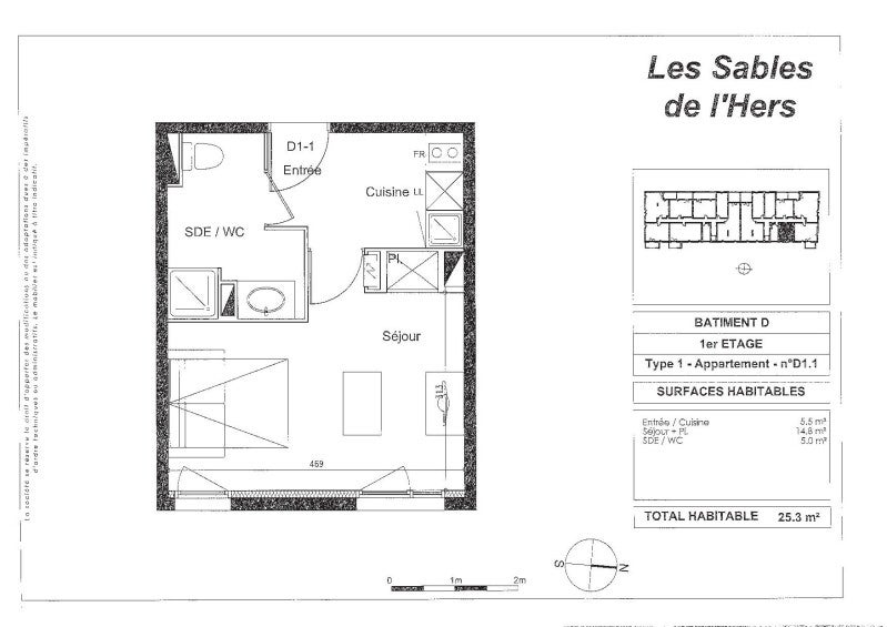 Flat Rue Jorge Semprun in Launaguet