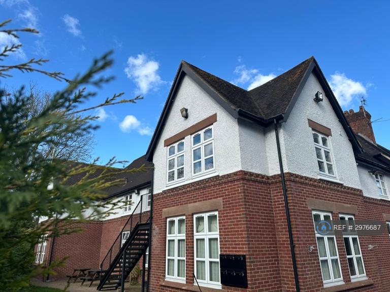 Flat College Road in East Staffordshire