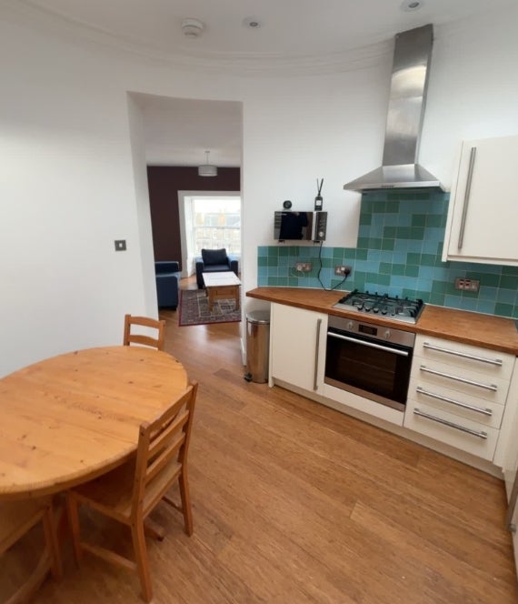 Flat Leith Walk in City of Edinburgh