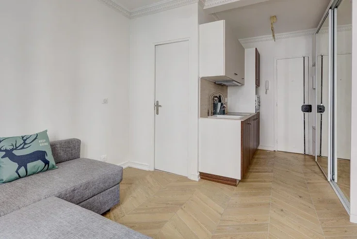 Flat Rue de Nemours in Paris