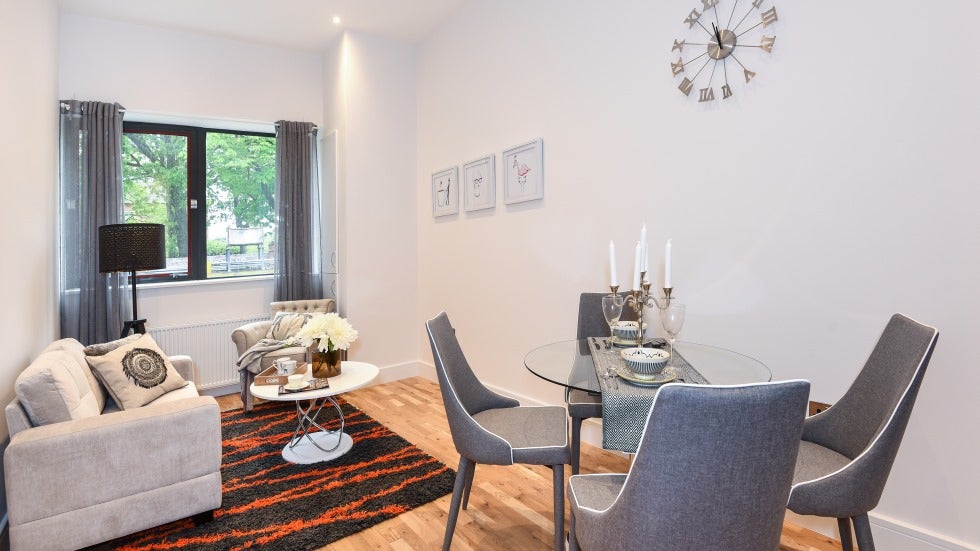 Flat Harvest Crescent in Hart