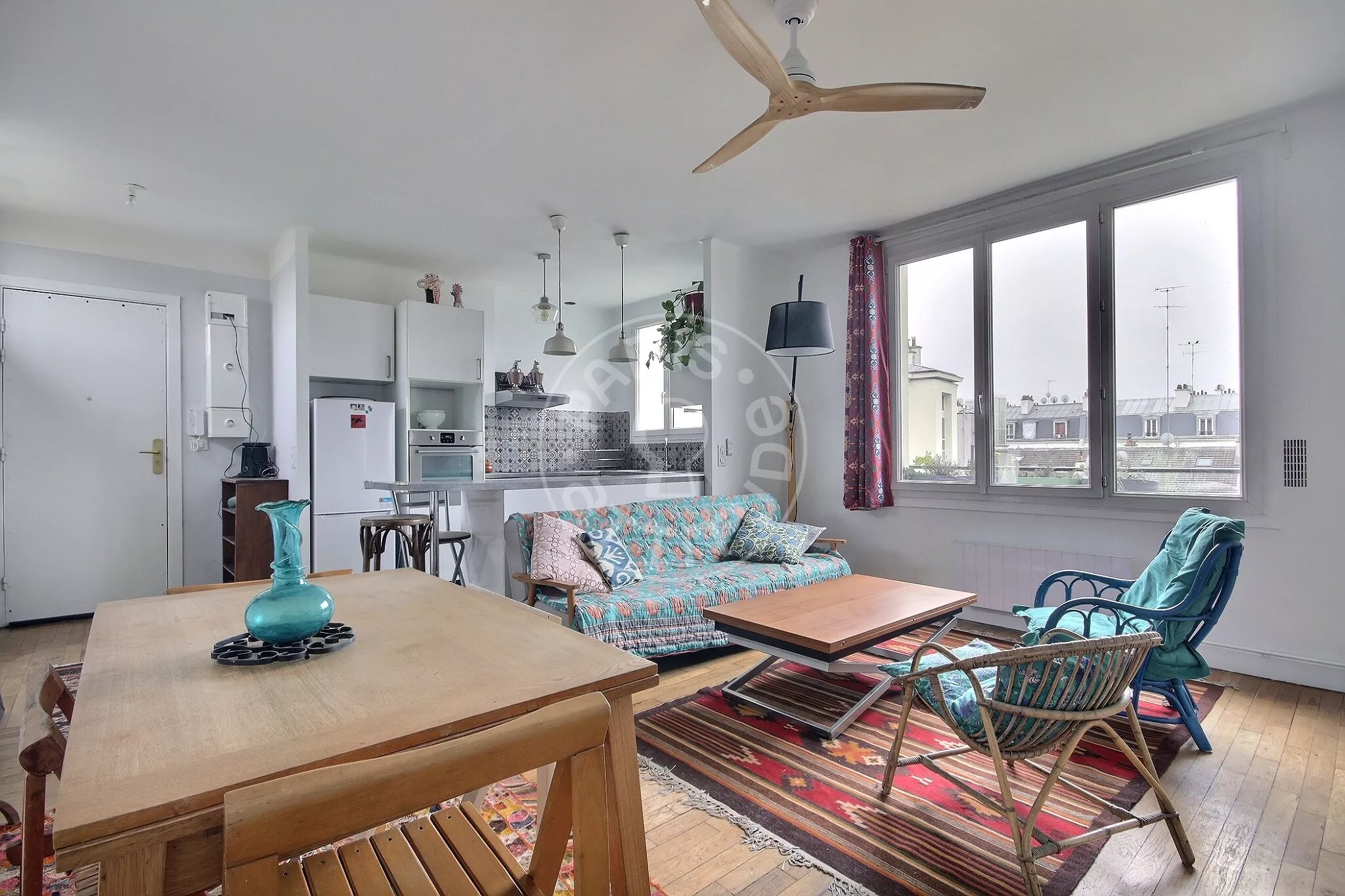 Appartement Rue des Poissonniers à Paris