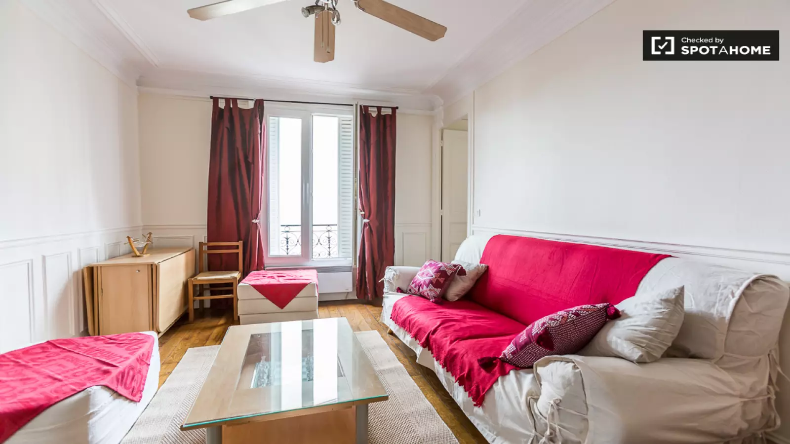 Flat Rue Nicolaï in Paris