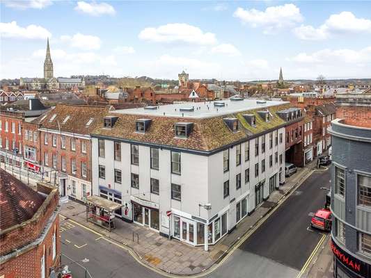 Flat Blue Boar Row in Salisbury