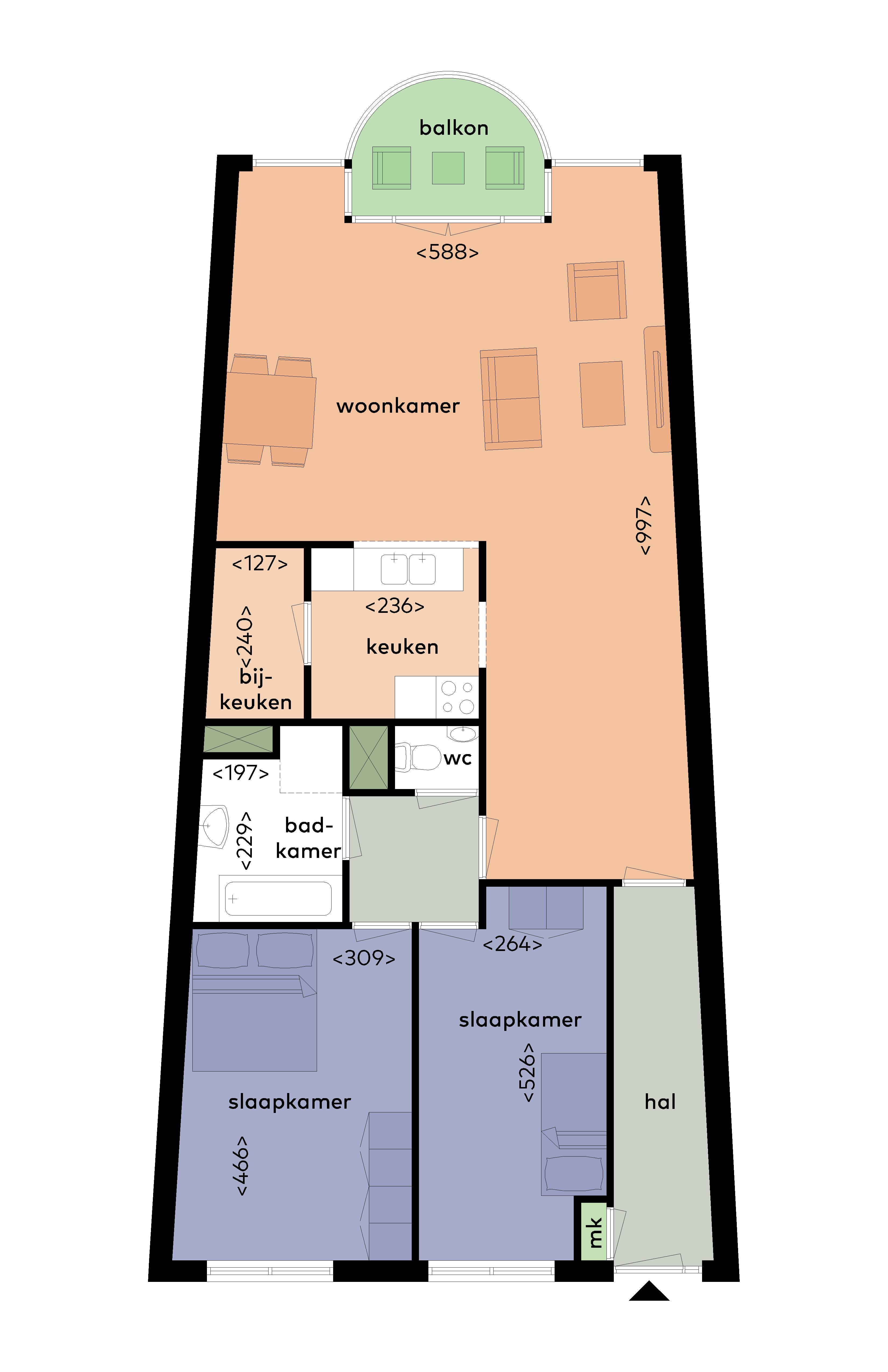 Appartement Westwijkplein in Amstelveen