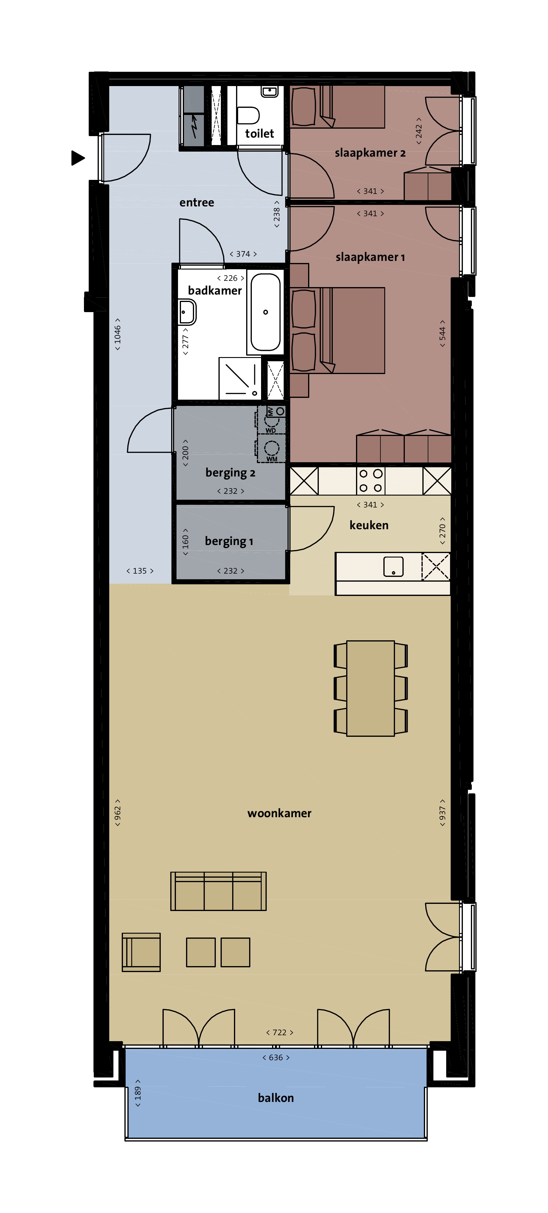 Appartement Bert Haanstrakade 126 in Amsterdam