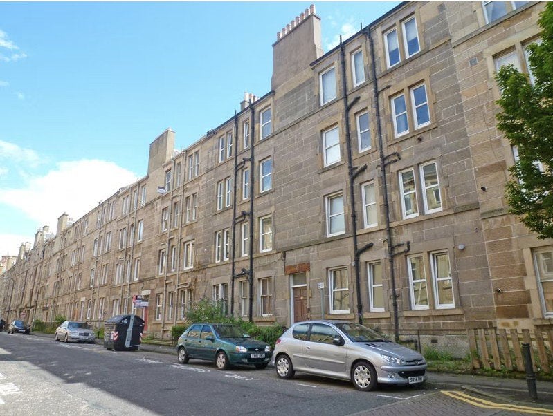 Flat Watson Crescent in City of Edinburgh