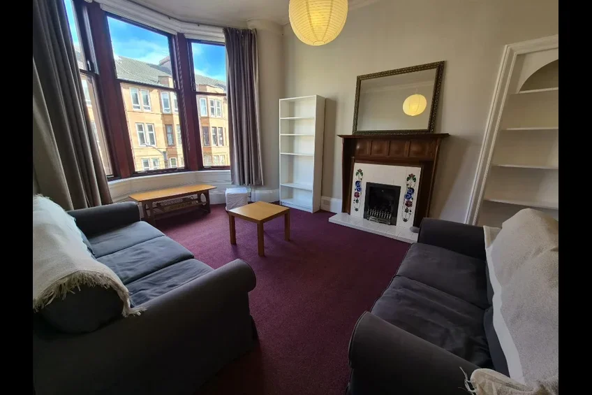 Flat Woodford Street in Glasgow