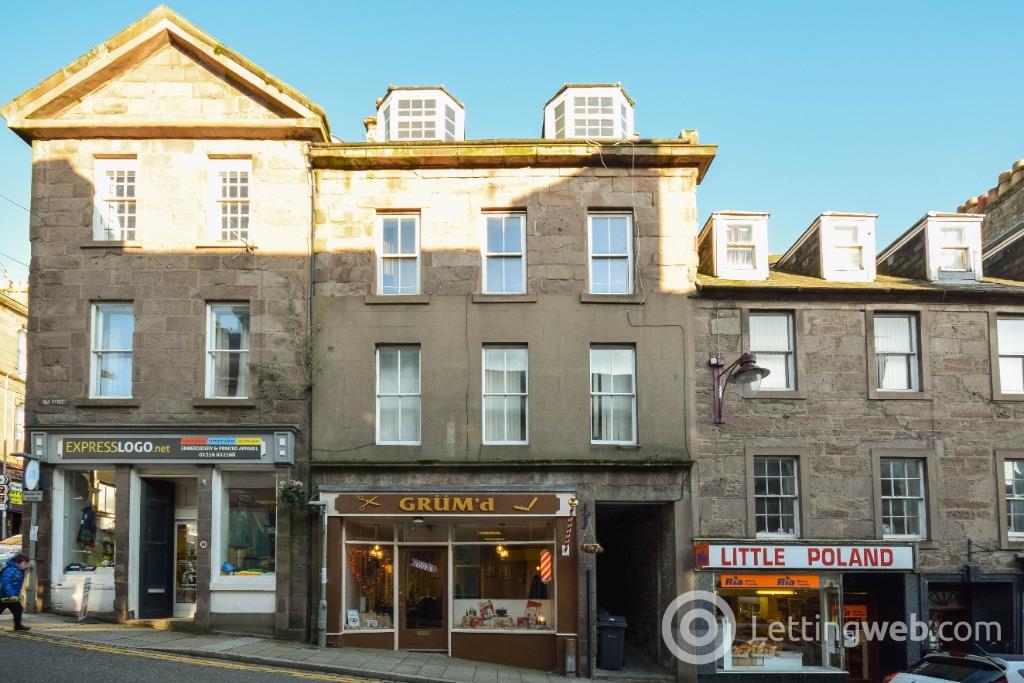 Flat High Street in Brechin