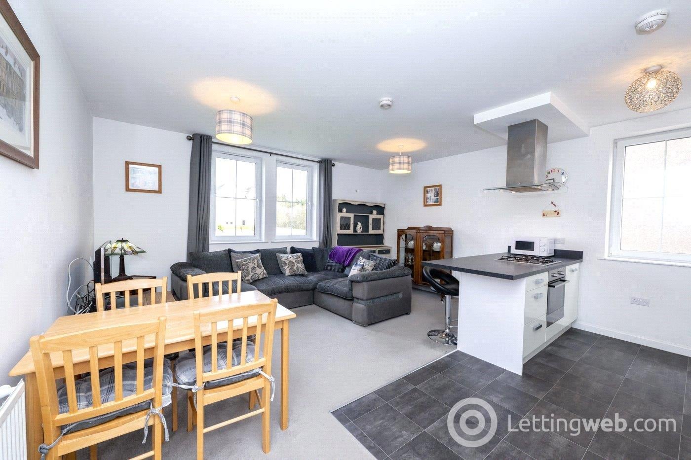 Flat Castle Court in Ellon