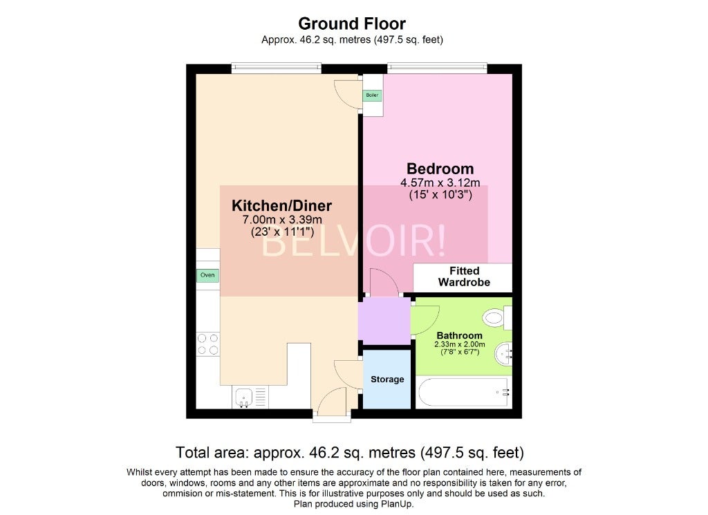 Flat Harland Court in West Suffolk