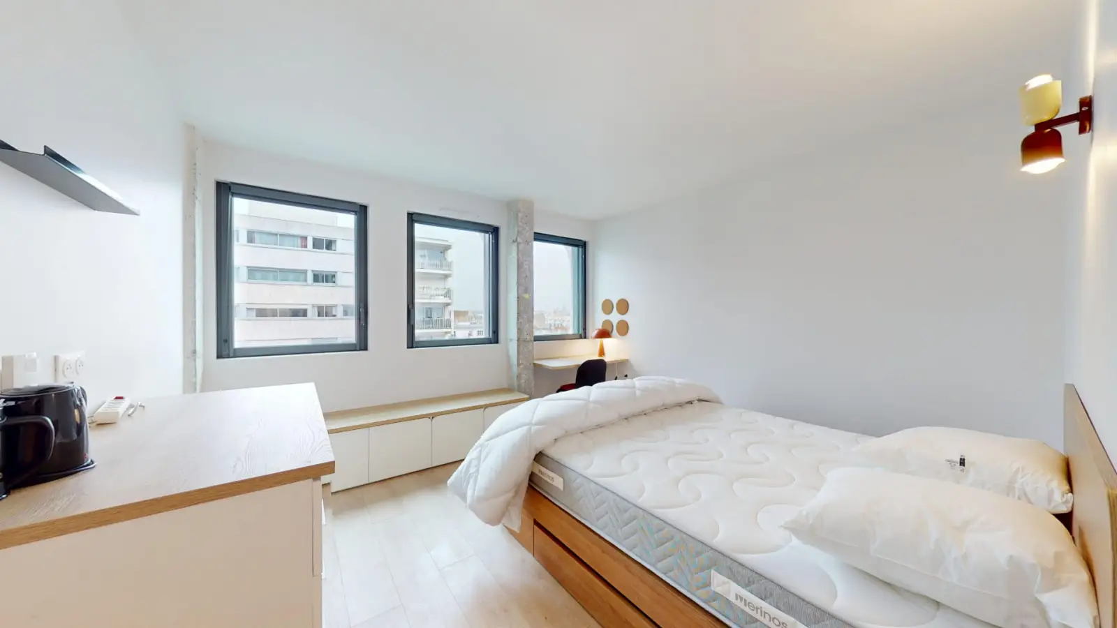 Chambre Place Athanase Bassinet à Paris