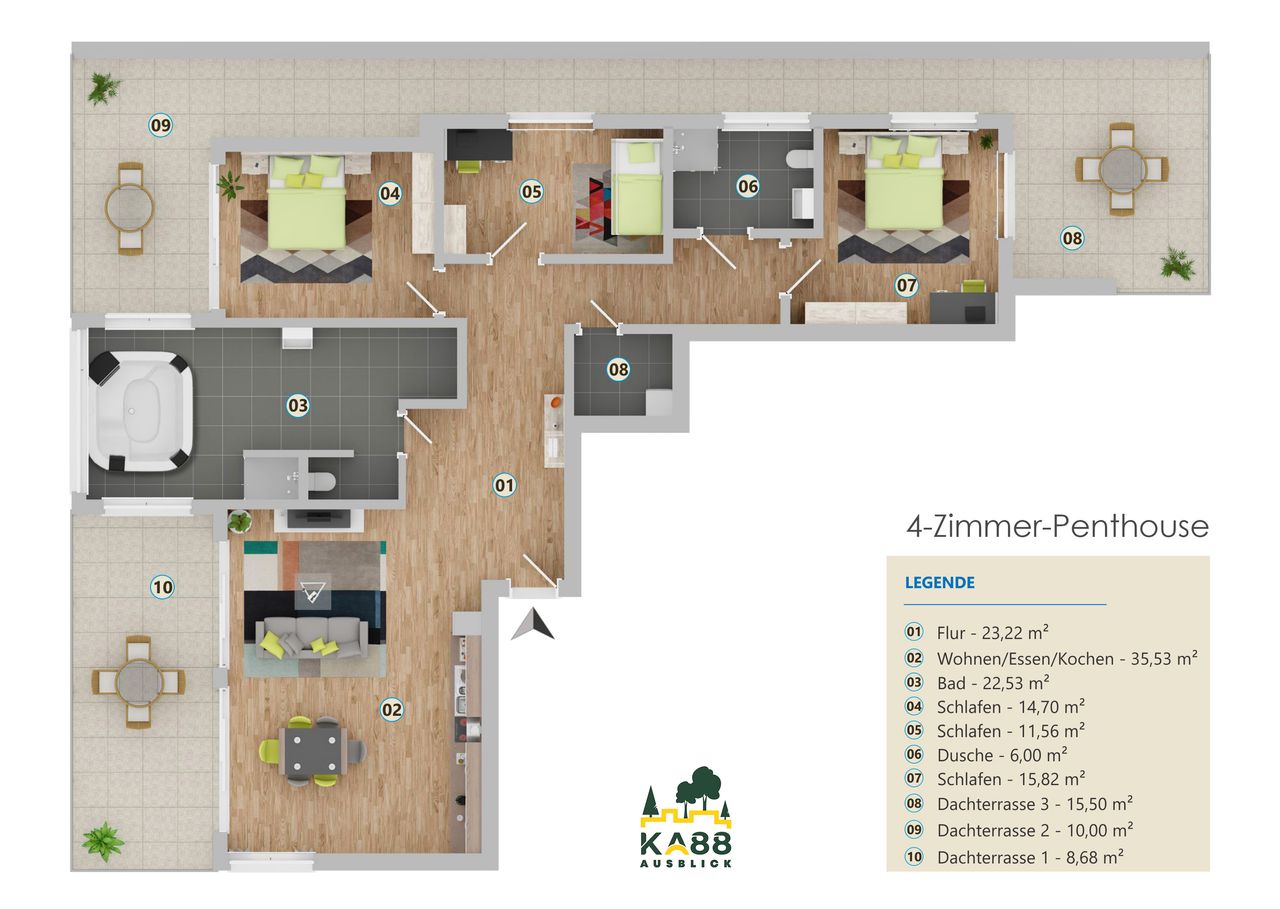 Wohnung Konrad-Adenauer-Straße in Niederbachem