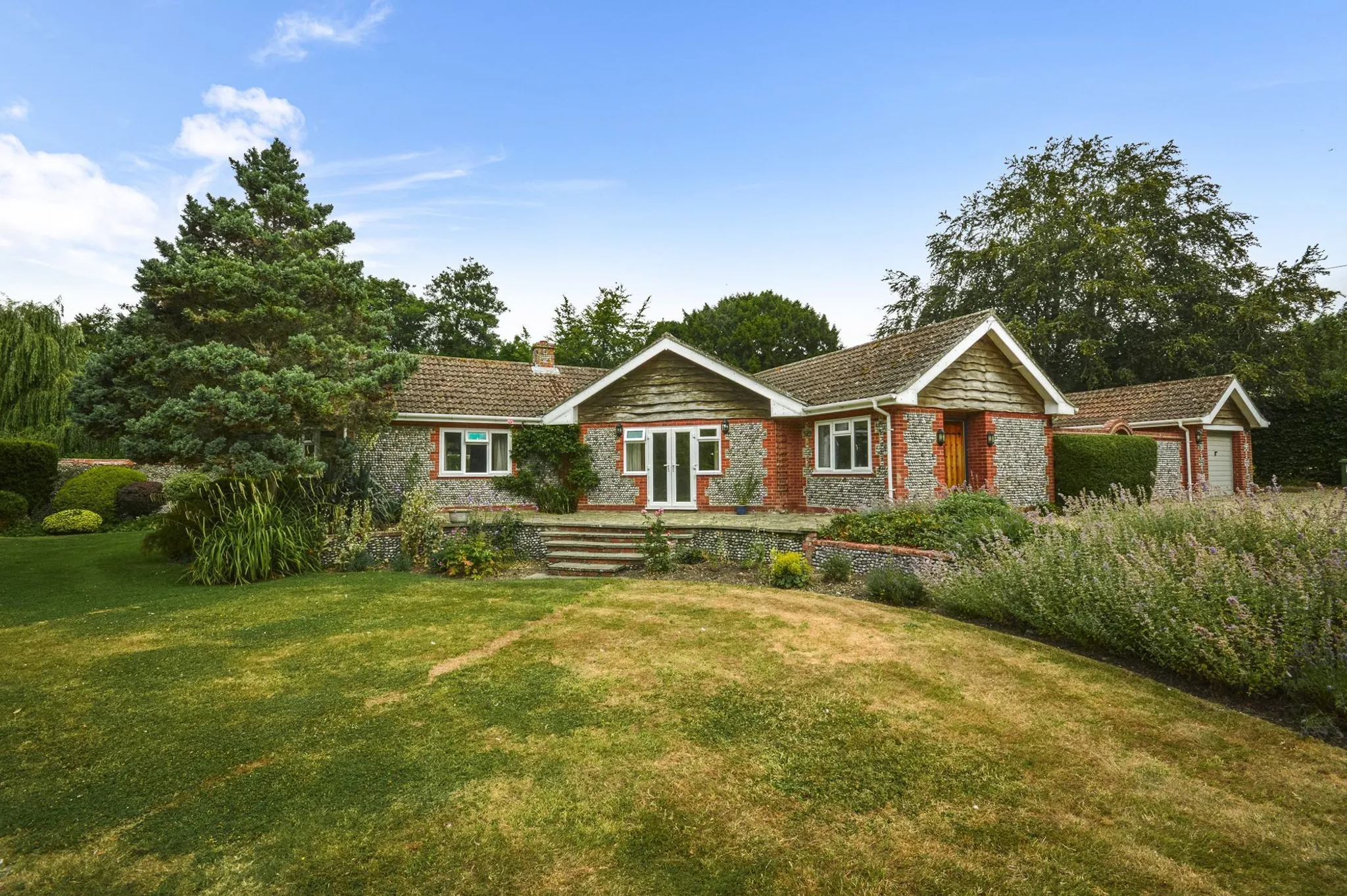 House Field Dalling Road in North Norfolk