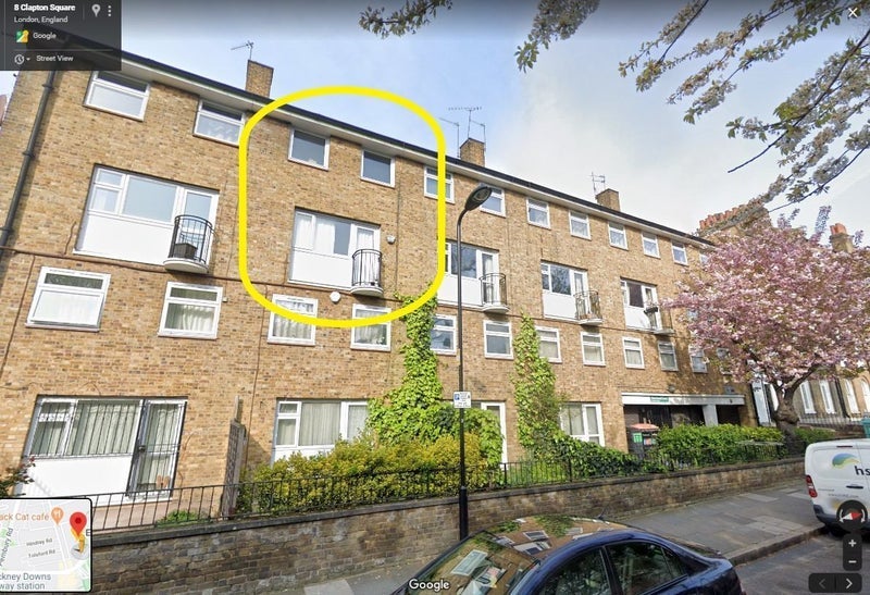 Room Clapton Square in Greater London