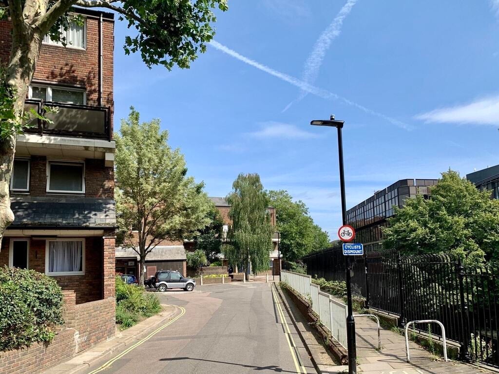 Flat Pollitt Drive in City of Westminster