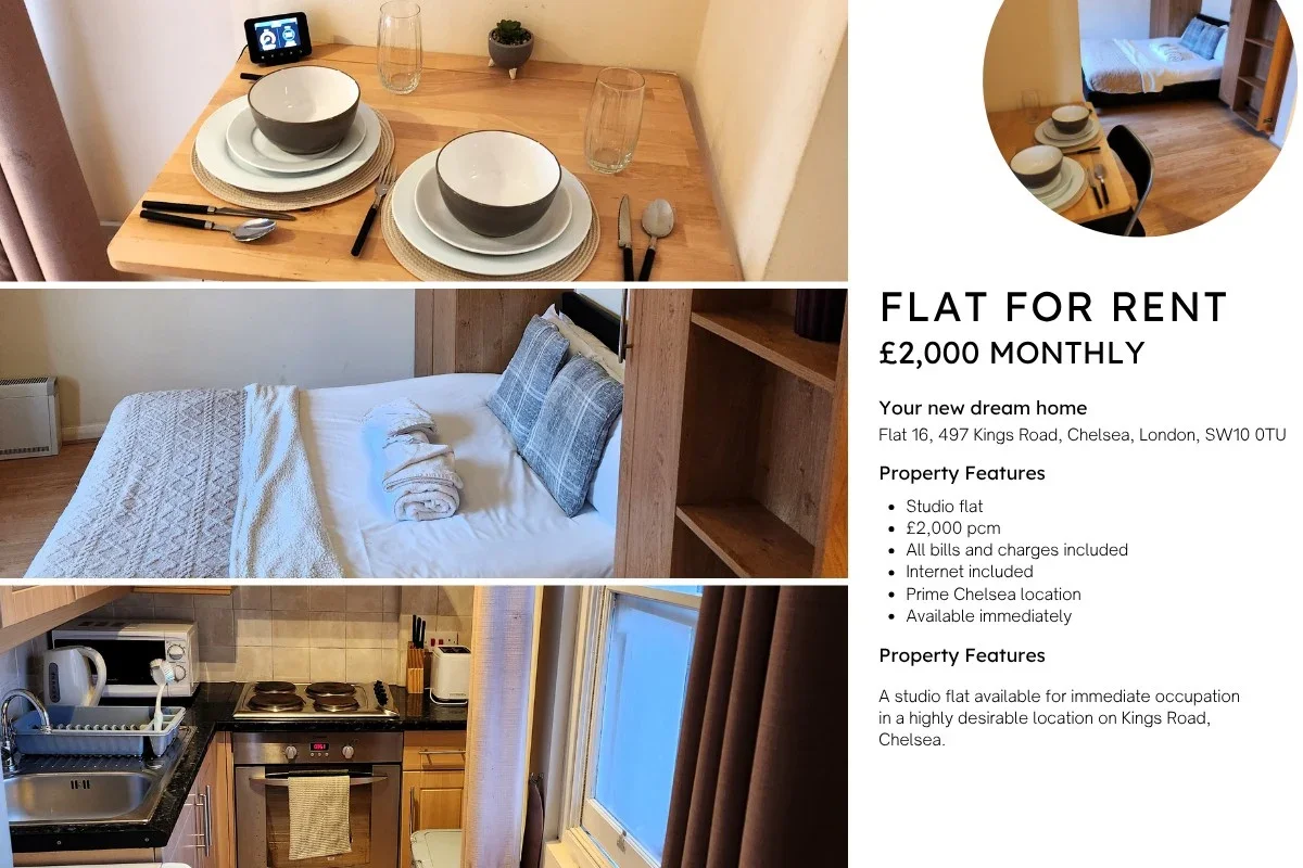 Flat King's Road in Greater London