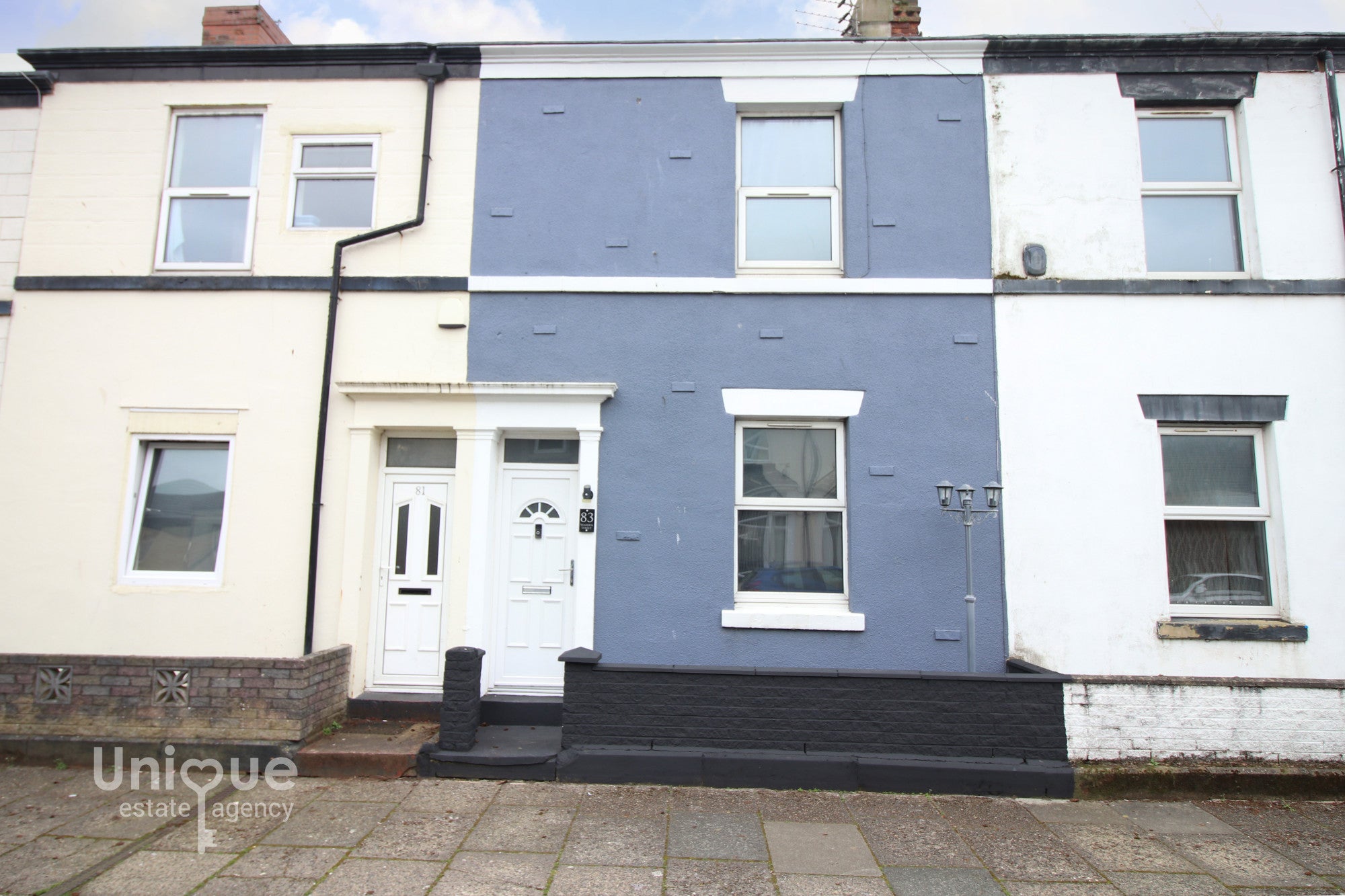 House Warren Street in Borough of Wyre