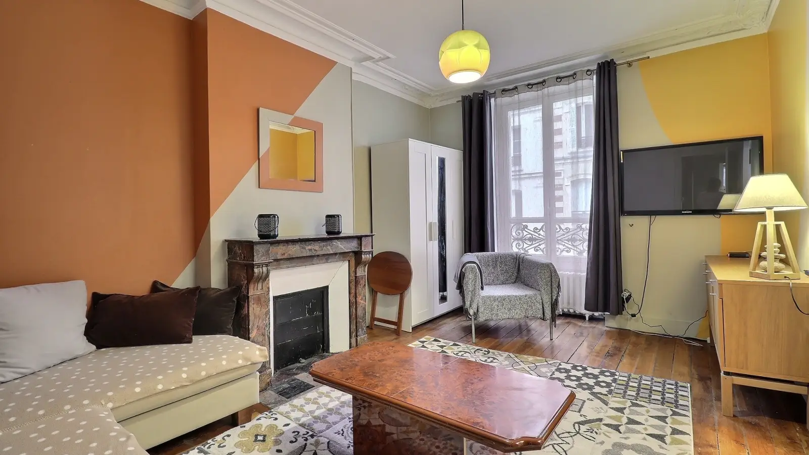 Flat Rue Mouton Duvernet in Paris