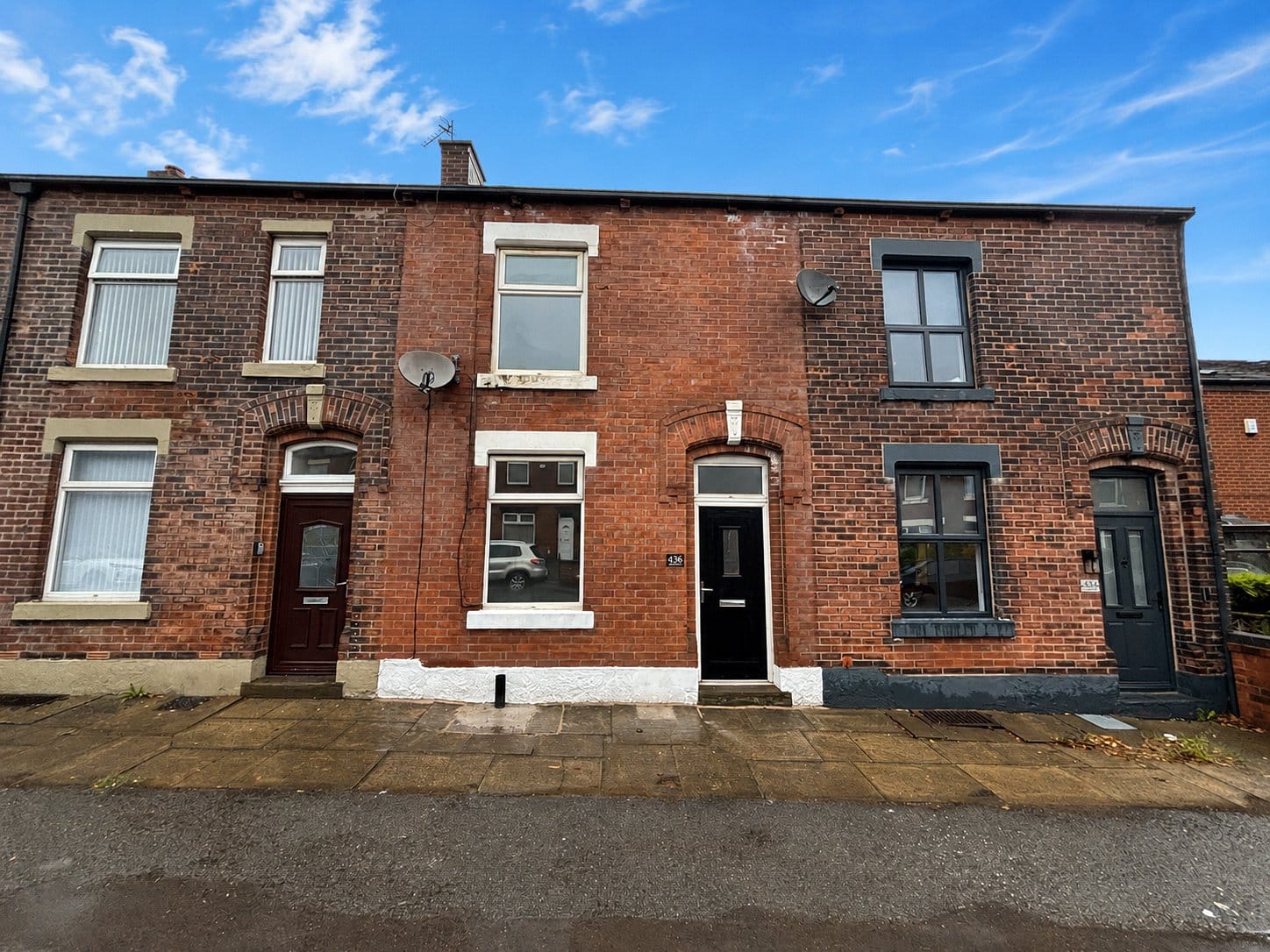 House Bury Road in Rochdale