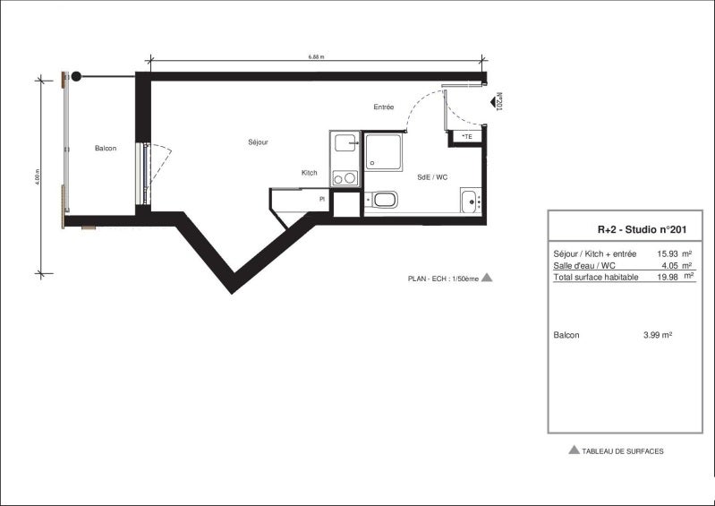 Appartement Route d'Avignon à Nîmes