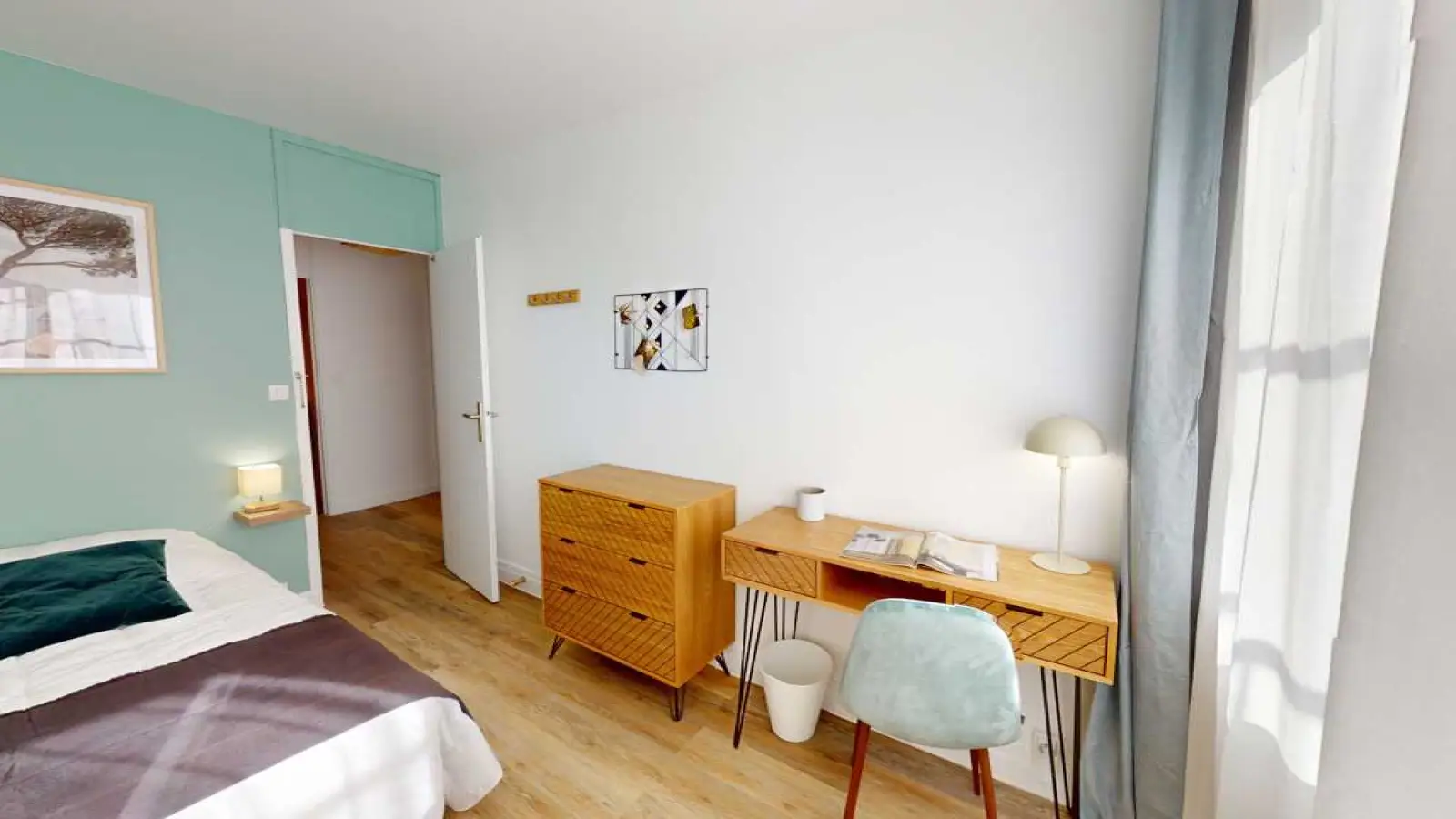 Flat Rue Brancion in Paris
