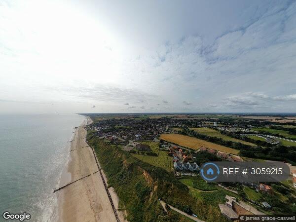 Flat Cromer Road in North Norfolk