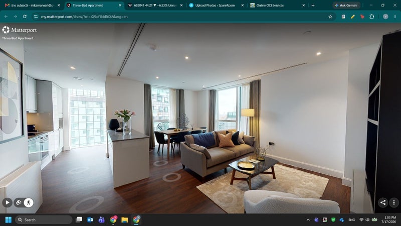 Room Harbour Way in Greater London