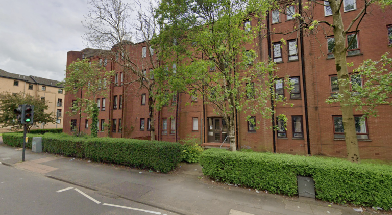 Flat Gladstone Street in Glasgow