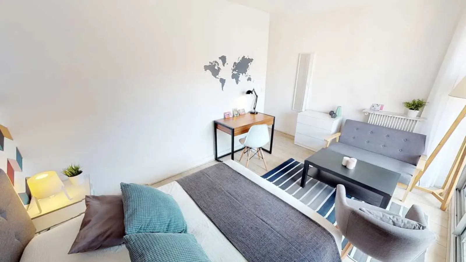 Flat Rue David d'Angers in Paris